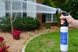 Garden water filtration